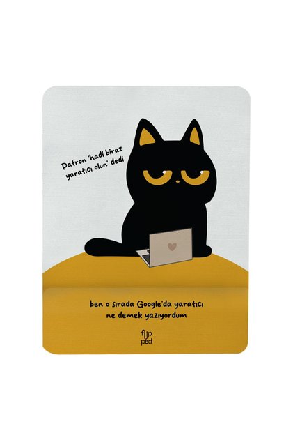 Yaratıcı Olun Bilek Destekli Mousepad