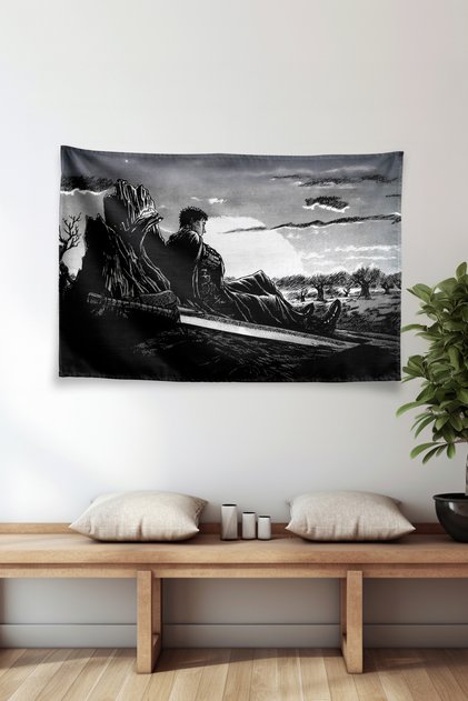 Berserk Themed Anime Wall Covering Tapestry