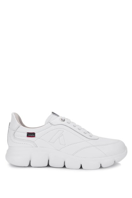 Erkek Hakiki Deri Beyaz Sneakers & Spor Ayakkabı