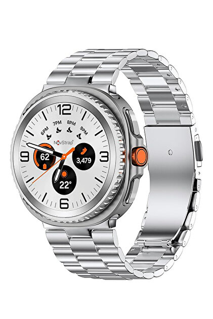 NovStrap Samsung Galaxy Watch 8 40mm 44mm Classic 46mm ile Uyumlu