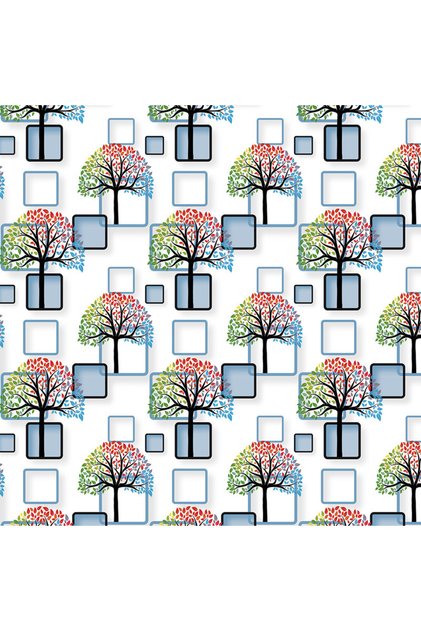 Modern PVC Wallpaper 1 Roll For Living Room Bedroom Decor, 0.53m X 9.5m (621802)