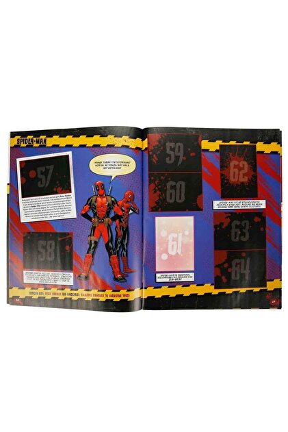 Genel Markalar Marvel Deadpool Çıkartma Albümü - Fiyatı, Yorumları