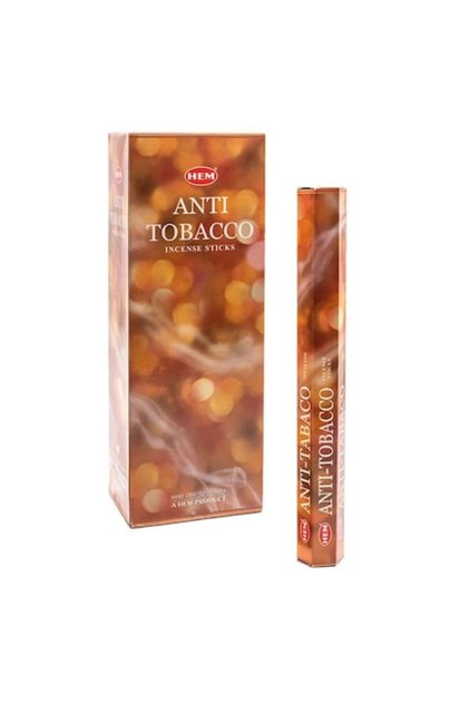 Σετ αρωματικά ξυλάκια Ινδία Anti Tabacco 120 τεμ.