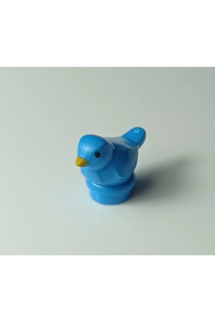 Original Moc Custom Accessory Bird Dark Azure Blue Bird Sparrow 1 Piece to Be Sent
