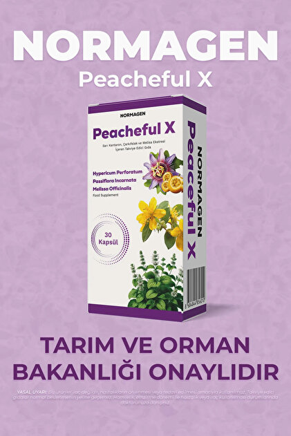 NORMAGEN Peacheful X Takviye Edici Gıda - Fiyatı, Yorumları