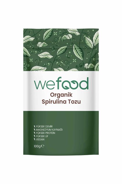 Organik Spirulina Tozu 100 gr