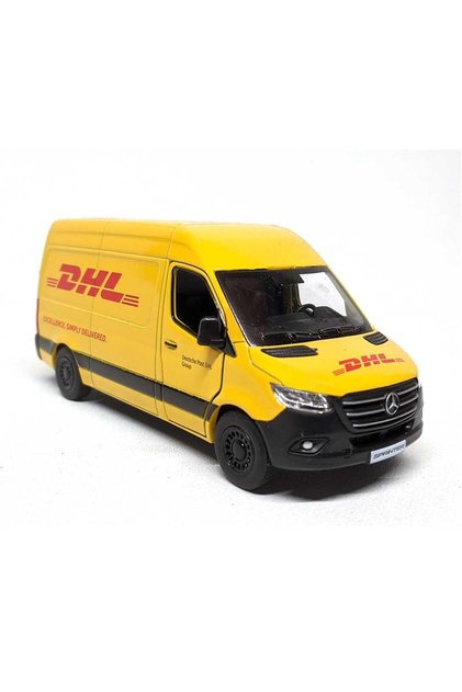 Kinsmart Çek Bırak Mercedes-Benz Sprinter DHL