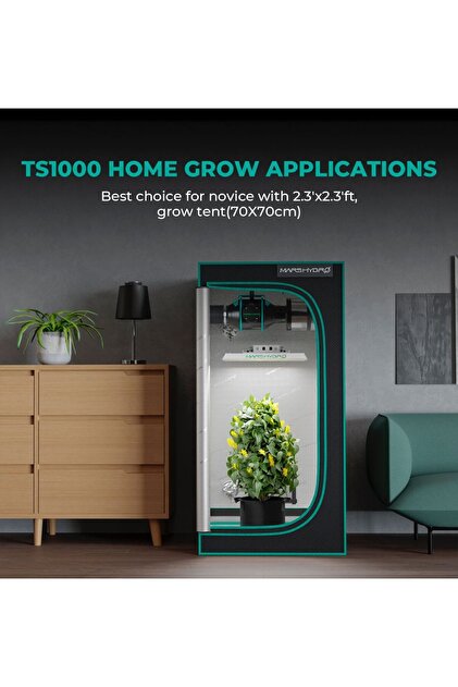 mars hydro Ts1000 Bitki Yetiştirme Lambası Full Spectrum Bitki