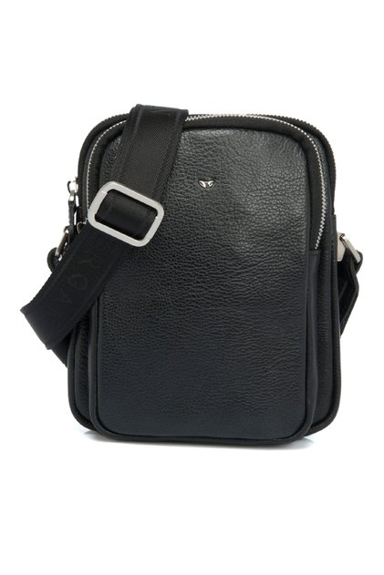 Men's Black Shoulder Bag