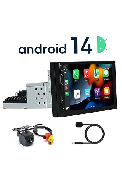 Navigold KL-938 4/64gb Çift amfi Android ince kasa 7inç Oto