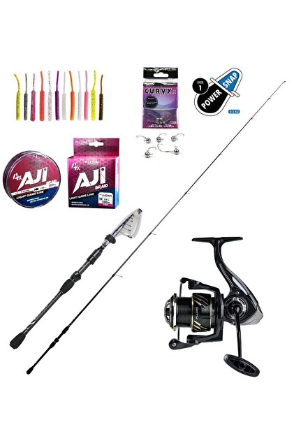 Fujin Walker 240 Cm 3-15 Gr Sniper 2000 Aji Light Spin Olta Seti