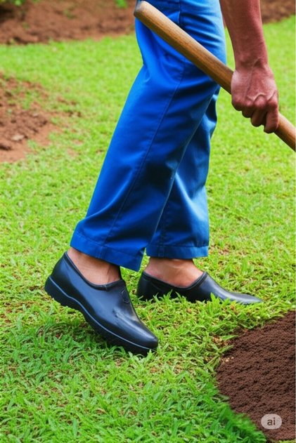 Naked Garden and Agriculture Men's Shoes 40-41 Black