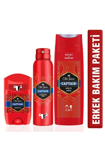 400ml Duş J&şamp+150ml Deo+50ml Deo Stick Capt