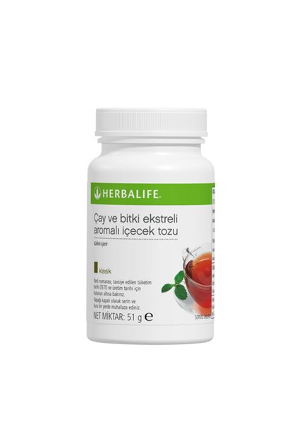 Klasik Aromalı 51 gr Küçük Çay Ve Bitki Ekstreli Konsantre İçecek Tozu