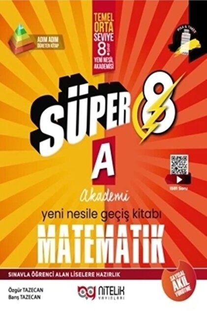 Nitelik Yayınları NİTELİK YAYINLARI 8.SINIF YENİ NESİL SÜPER