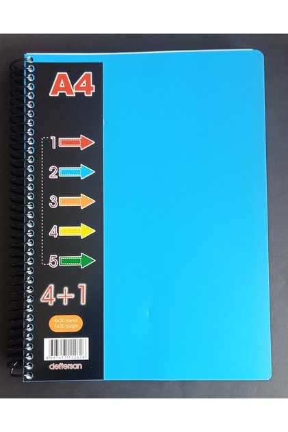 A4 Sectioned 4 1 150 Sheets