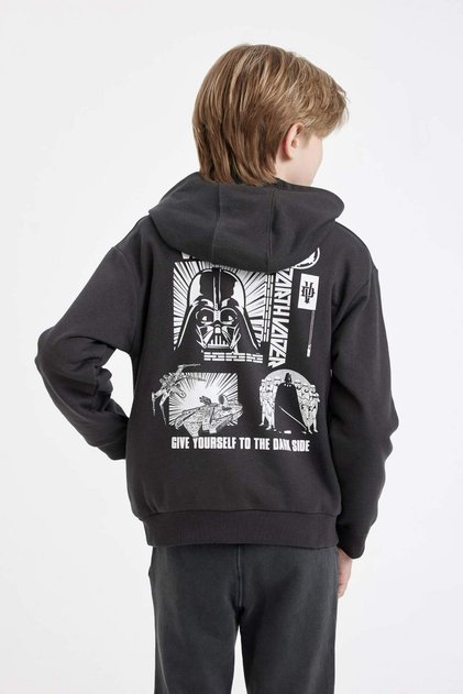 Boy's Star Wars Crew Neck Back Printed Sweatshirt 3143681