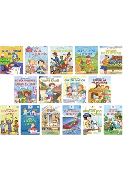 Tübitak Yayınları Matematik Her Yerde Serisi 15 Kitap Set +7 Yaş