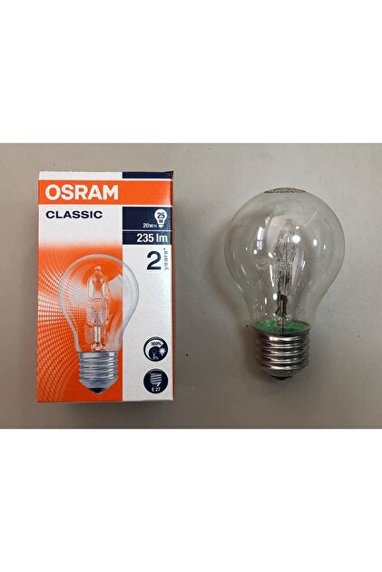 Osram 3 ADET 20W=25W 235LÜMEN E 27 HALOJEN LAMBA - Fiyatı, Yorumları