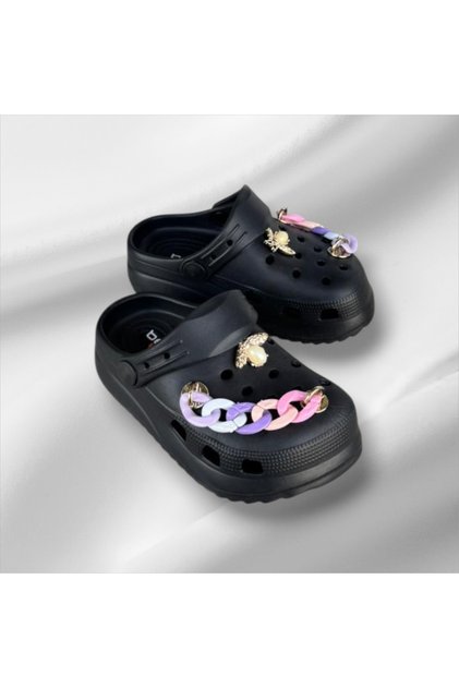 Girl's Fancy High Comfort Sole Slippers Sandals