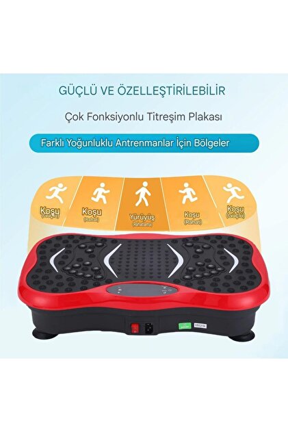 Zeelux Titreşimli Plaka Platformu, Egzersiz Makinesi, , Spor