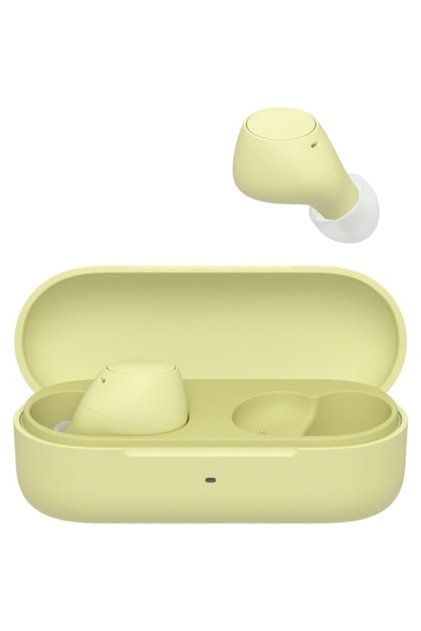 Casti In-Ear Sony WF-C510Y, True Wireless, Conexiune multipunct, Încărcare rapidă, Mod Ambient Sound, Microfon, Bluetooth, IPX4, Autonomie 11 ore, Galben