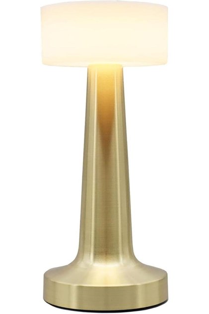LED Table Lamp Set, 3W Cordless Rechargeable, 3000K Warm Light, Touch Sensor Dimmable, 2 Pack