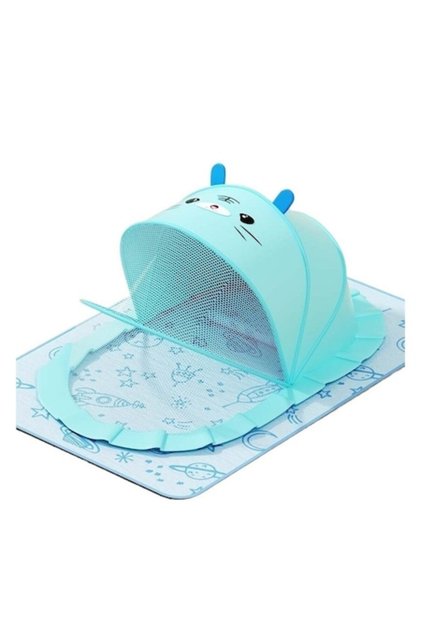 Plasă de protecție anti-insecte, umbră împotriva țânțarilor, pliabilă pentru bebeluși, protecție solară, 0-1 an, 60 cm x 5