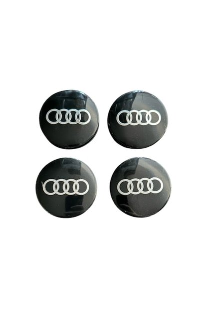 Set 4 capace roti 58mm exterior, 56mm interior Audi compatibil/inlocuitor janta aliaj