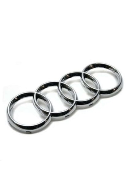 Emblemă Audi cromată față 273 mm
