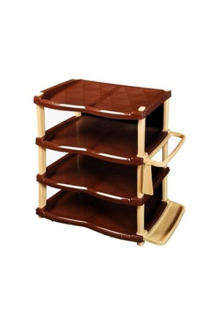 Raft pantofi lux 4 etaje, 47x33x65 cm