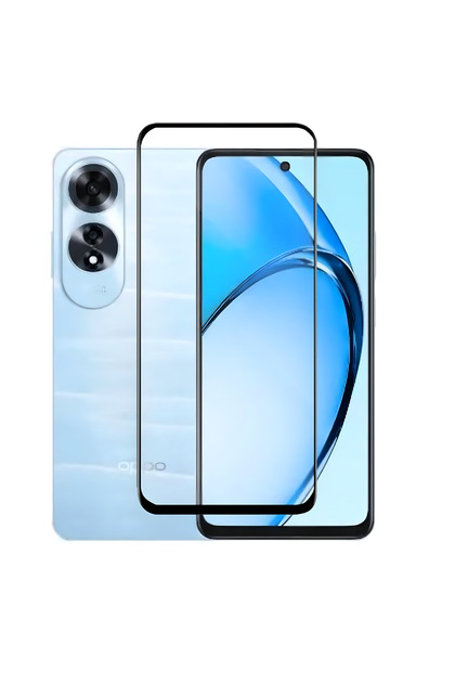 Oppo A60 Kırılmaz Cam Tam Ekran Koruyucu 150cc Antistatik Büyük Kenar 9h Gerçek Temperli Koruma
