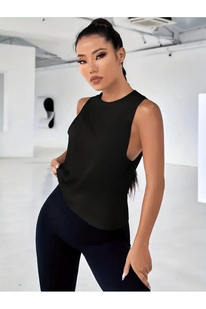 SPOR KUMAŞ Fitness Atleti Gym - Tank Top Sporcu Atleti Koşu Atleti Ter Tutmaz Kumaş