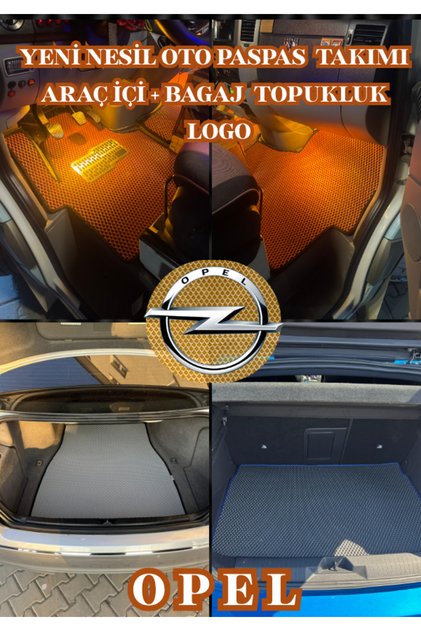 Opel Vectra (2002 2008) C Kasa Yeni Nesil Eva Akıllı Oto Paspas Seti / TABA