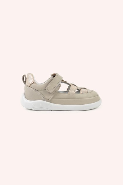 Baby Girl Velcro Strap İlkadım Beige Shoes