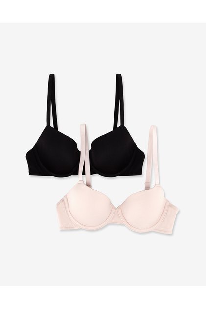 T-Shirt Wired Bras (Pack Of 2)