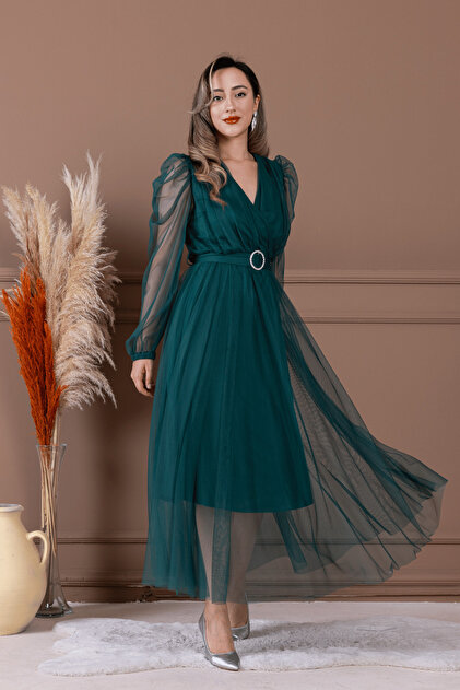 sachin and babi light blue dress Emerald Coast Petite Mixed Gem Tulle Skirt Bridesmaid Dress