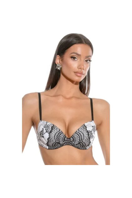 Sutien push-up, Piera, BRIGITTE R1609, Imprimat-B-080