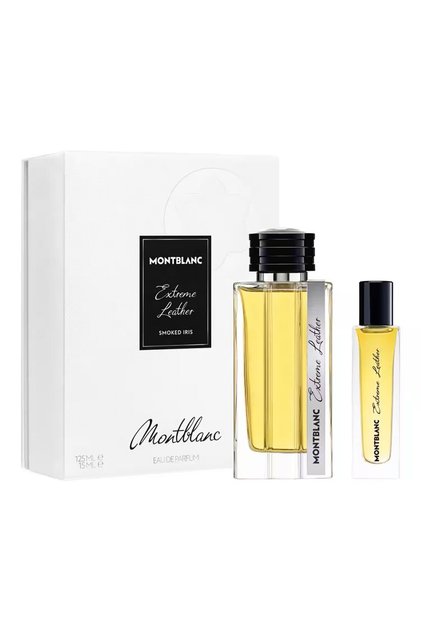 Set cadou Montblanc Extreme din piele, bărbați, apă de parfum, 125 ml + 15 ml