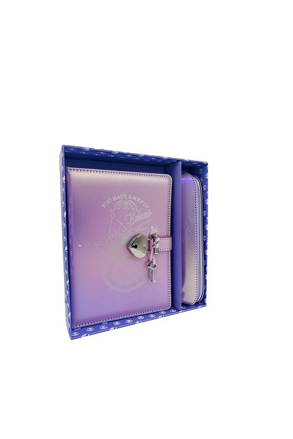 Victorias Journals 13x18 Kuromi Hush Hush Kilitli Çiz.defter 160yp+kalemlik 525-1976