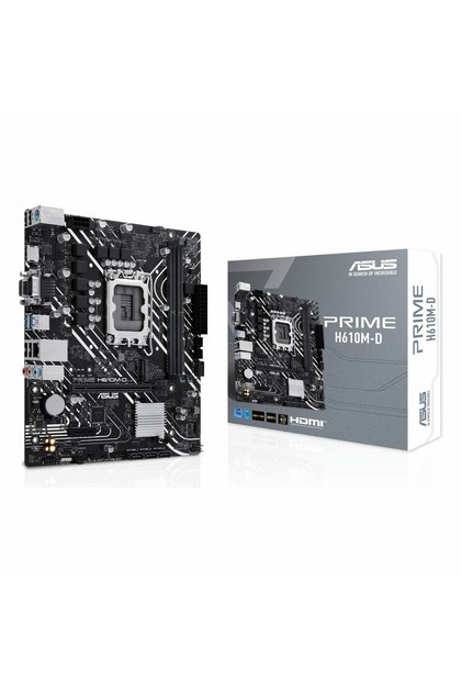 ASUS Prime H610M-F D4 R2.0 DDR4 (3200MHz)OC M.2 HDMI PCIe 4.0