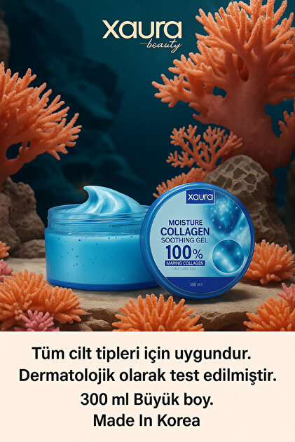 xaura X aura Beauty Moisture Collagen Soothing Jel – Yoğun Nem