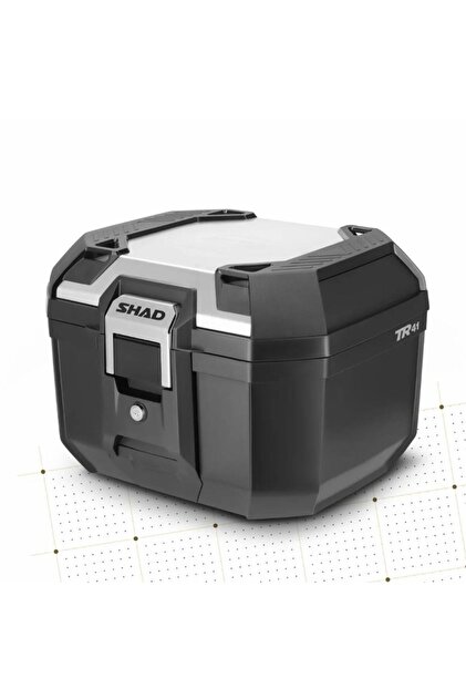 TR41 TERRA Alüminyum Kapaklı Motosiklet Arka Çanta D0TR41200