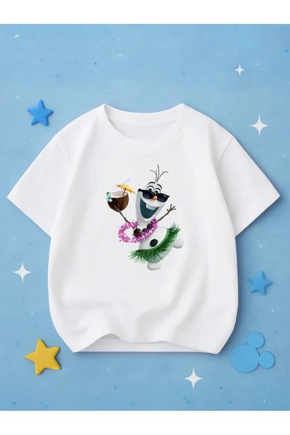 Olaf Printed T-Shirt for Kids