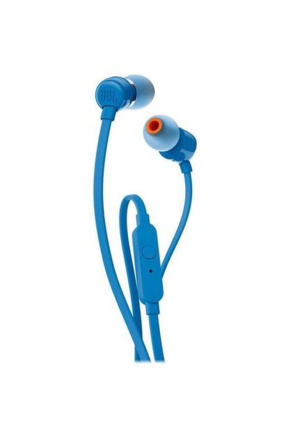 T110 In Ear Wired Headphone Blue