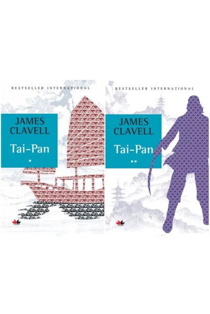Set Tai-Pan, James Clavel (2 Volume)