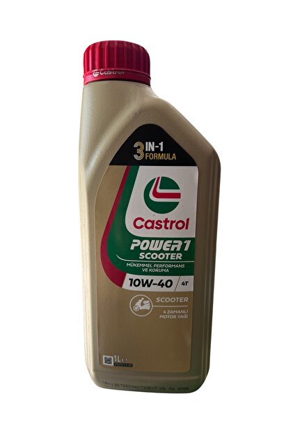 Castrol POWER 1 SCOOTER 4T 10W40 1LT - Fiyatı, Yorumları