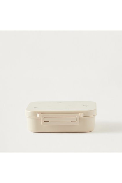 Printed Sectioned Lunch Box with Clip Lock Lid6 -Month