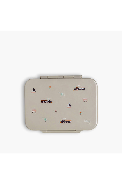 Unicorn Print Sectioned Lunch Box with Clip Lock Lid6 -Month Warranty