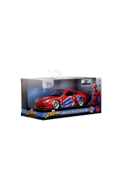 JADA MARVEL SPIDER MAN PORSCHE 911 GT3 RS ΜΕΤΑΛΛΙΚΟ ΑΥΤΟΚΙΝΗΤΟ ΚΛΙΜΑΚΑ 1/32